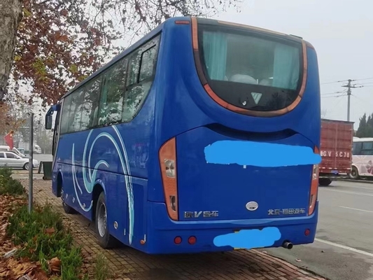 Impulsión usada 37 asientos de la mano izquierda del autobús y del autobús BJ6850 de Yuchai Engine Used Foton del coche