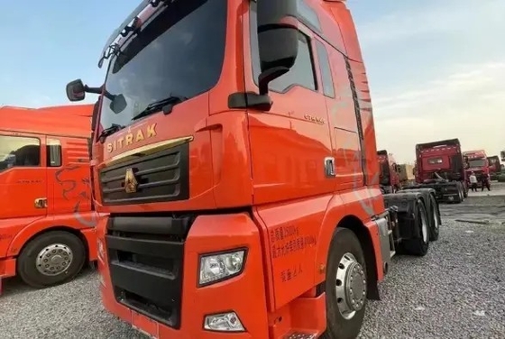 Cilindros diesel usados del modo seis de la impulsión del camión 540hp 6×4 del tractor de Sinotruck Sitrak de los camiones en línea