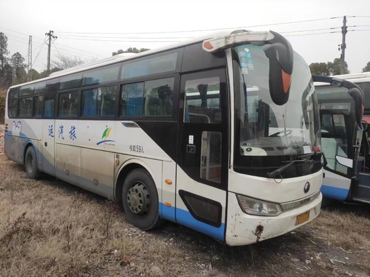 La mano utilizó en segundo lugar la disposición de las puertas dobles 2+3 de los asientos de la ventana de desplazamiento del autobús ZK6115 de Yutong 59