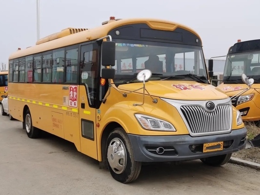 Los asientos 9 del motor 52 de Weichai del autobús escolar de la segunda mano miden el autobús usado YuTong ZK6935D