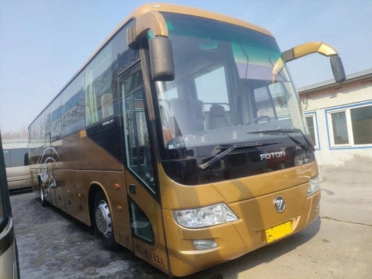 Motor medio usado de Weichai de la ventana del lacre del autobús BJ6120 de Foton de la mano de los asientos de la puerta 53 del autobús de lujo en segundo lugar