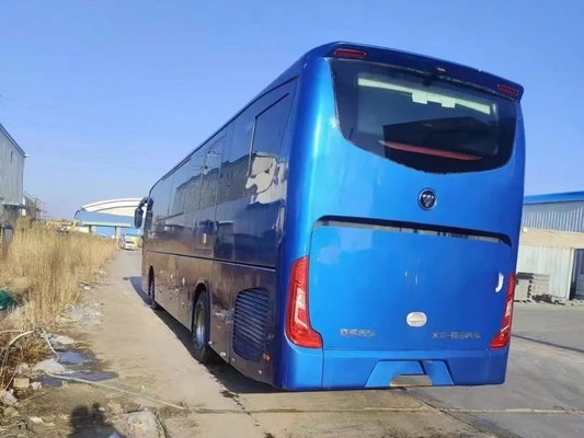 El motor 12 de Weichai del autobús turístico de la segunda mano mide puertas dobles 50 asientos Foton usado CA BJ6122