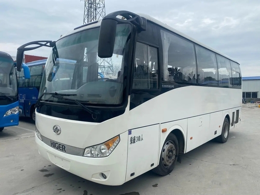 Los asientos usados del autobús 30 del pasajero que sellaban la CA de la disposición de los asientos del motor 2+2 de Yuchai de la ventana utilizaron un KLQ6755 más alto