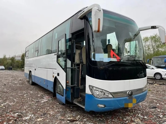 Peso en vacío usado asientos de la ventana 11500kg del lacre del autobús ZK6119 del motor 270hp 51 Yutong de Weichai del autobús de la segunda mano