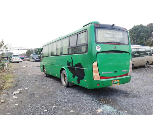 Ventana del lacre del autobús ZK6879 de Yutong de la mano de los asientos del motor 39 del EURO usado IV Yuchai del autobús y del coche en segundo lugar