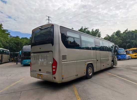 Los autobuses de larga distancia doblan puertas 46 asientos que 11 metros de decoración interior de lujo utilizaron a Tong Bus joven ZK6119
