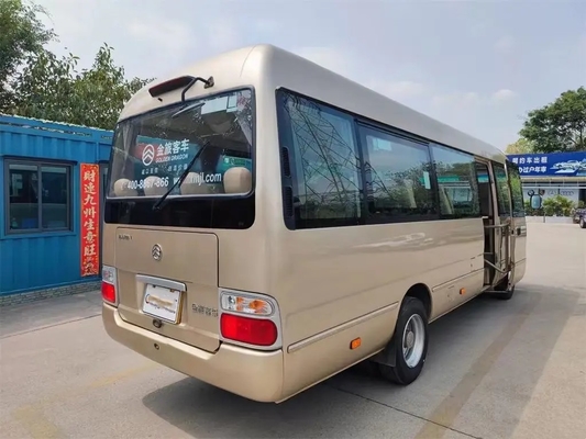 Segunda mano Mini Bus Front Engine 19 asientos Dragon Coaster External Swinging Door de oro XML6700
