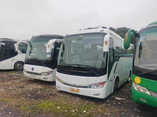 Asientos diesel usados del motor 31 de Yuchai de la transmisión manual del autobús que sellan el 2do autobús XMQ6802 de Kinglong de la mano de la ventana