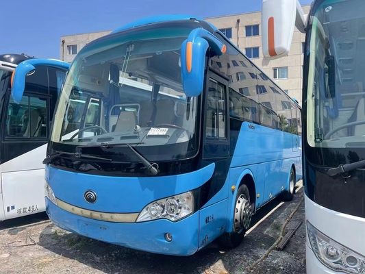 Motor usado 245hp de Yuchai de los asientos del autobús y del coche 39 pinzas raras ZK6908 de 2015 del año del color azul jóvenes del motor