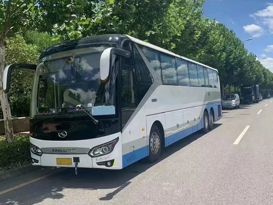 El aire/acondicionado raro grande de los asientos del motor 375hp 56 del compartimiento de equipaje del autobús de la segunda mano utilizó el autobús XMQ6135 LHD/RHD de Kinglong