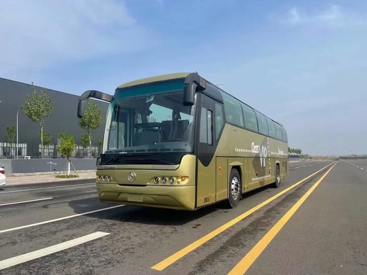 Puerta media usada del pasajero del autobús 39 de los asientos de Weichai del color de oro comercial del motor 336hp 12 metros de autobús BFC6120 de Beifang