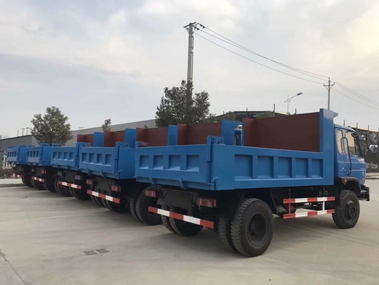 Modelo azul usado Curb Weight de la impulsión de Tipper Truck Dongfeng Brand 4×2 de la luz del color de la descarga del camión 6 toneladas de RHD