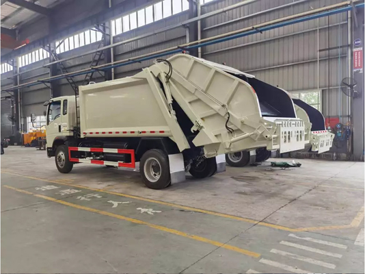 El ³ de Commercial Vehicles los 8m del comerciante del camión que cargaba el modo HOWO de la impulsión 4×2 comprimió el camión de basura 7,5 metros de largo
