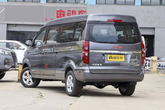 Mini Vans usadas de 9 asientos de marca china Jinbei Hiace Motor de gasolina con aire acondicionado