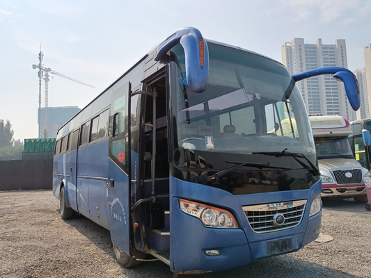 ZK6102D Autobuses Yutong de propiedad previa Ventana corredera 43 asientos Gran maletero