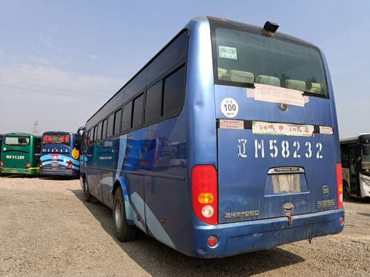 ZK6102D Autobuses Yutong de propiedad previa Ventana corredera 43 asientos Gran maletero