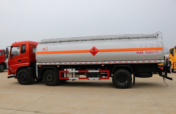 Dongfeng 21,5 Cúbico camión petrolero viejo 6 * 2 aleación de aluminio