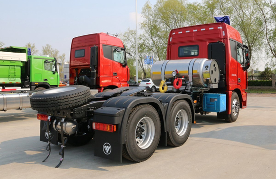 Tractor usado Corazón de camión Motor de GNL Foton EST 460hp Rápido 12 marchas Tirando 40 toneladas