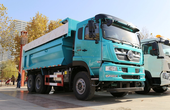 Camión de minería Sino 380hp Seis cilindros en línea 8,7 metros de largo 6 * 4 Steyr D78 LHD / RHD