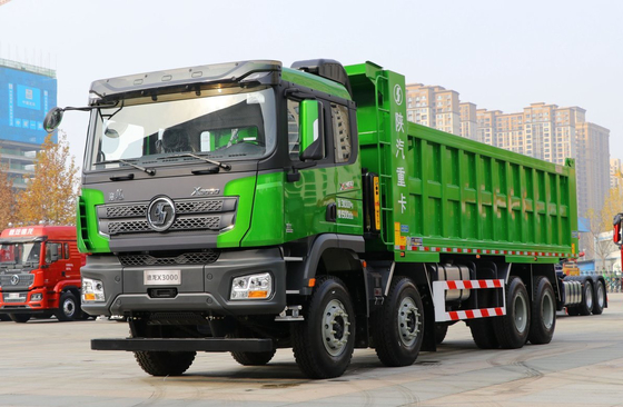 Para la venta camión de basura potente 460hp Shacman X3000 12 ruedas transporte de residuos de construcción