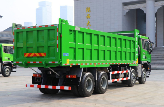 Para la venta camión de basura potente 460hp Shacman X3000 12 ruedas transporte de residuos de construcción