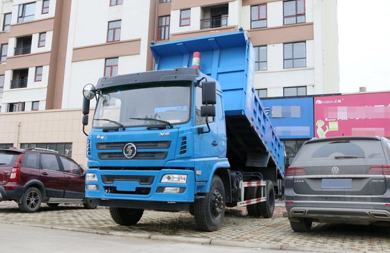 Venta de camiones de descarga de 6 ruedas 4×2 con remache pequeño Shcman X6 Single Alxe Carga 5 toneladas 160 hp