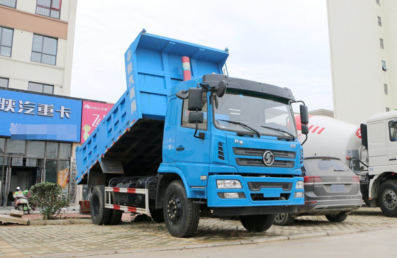 Venta de camiones de descarga de 6 ruedas 4×2 con remache pequeño Shcman X6 Single Alxe Carga 5 toneladas 160 hp