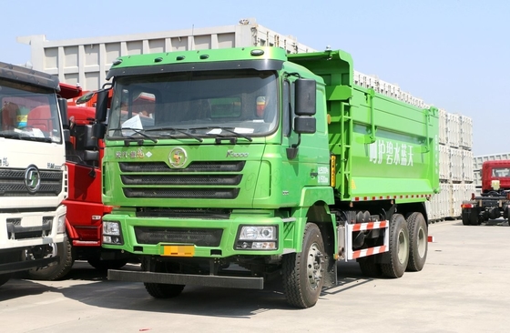 6*4 camión de descarga de 30 toneladas combustible de nueva energía GNL Shacman F3000 Single Sleeper 10 ruedas 380hp