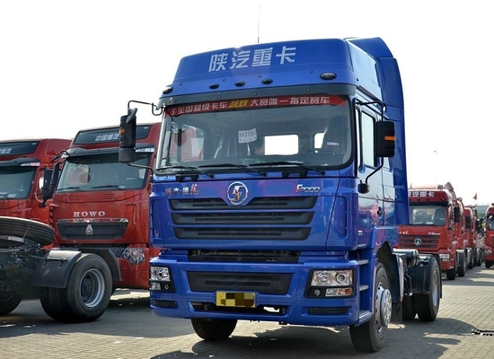 Cabeza de camión Shacman F3000 4*2 Modo de conducción Camión tractor con techo alto FAST 9 velocidades de transmisión