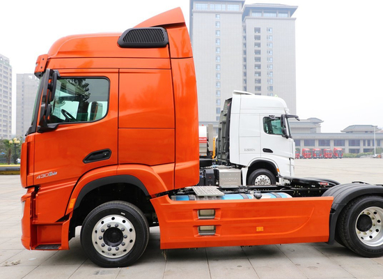 Cabeza del camión de arena Shacman H6000 Tractor 4*2 Weichai 12 cilindros 430hp Transmisión manual