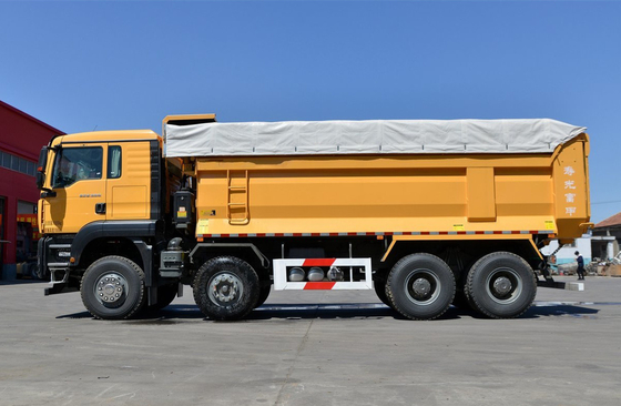 Camión de descarga de minería Sinotruck 8*4 SITRAK Weichai 400hp 30-50 toneladas Carga útil 12 ruedas LHD/RHD