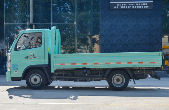 Camión de carga de segunda mano Foton Camión ligero de cabina única Cama plana de 3,7 metros de largo