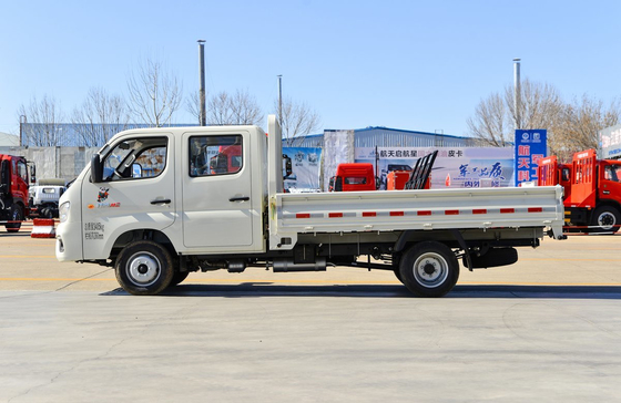 Mini camión de carga usado Motor de gasolina de 122 hp Color blanco Dirección de mano izquierda Carga de 3 toneladas LHD