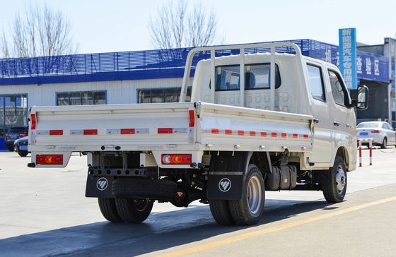 Mini camión de carga usado Motor de gasolina de 122 hp Color blanco Dirección de mano izquierda Carga de 3 toneladas LHD