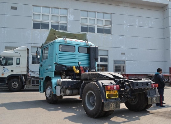 Camión tractor 4×2 Nuevo Shacman Cabeza de Caballo Weichai 336hp Euro 3 Emisión Cabina única y media