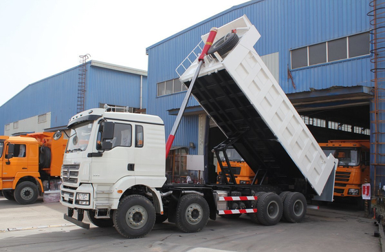 Venta de camión de descarga de canteras 8*4 Shacman Tipper M3000 Cargando 30 toneladas Transporte por carretera
