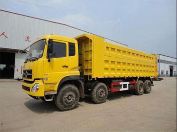 Camiones de volquete de la segunda mano de Dongfeng 25000 kilogramos de capacidad de cargamento para la construcción