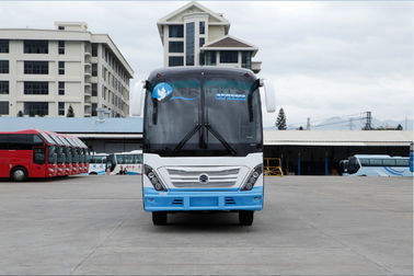 Autobús usado 51 asientos DongFeng Cummins Engine del coche con el motor superior