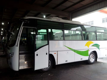 Estilo blanco usado Dongfeng del centro del motor de Yuchai de 2013 del AÑO del coche asientos del autobús 24-35