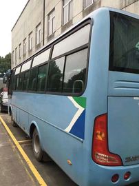 Coche usado 30 asientos del autobús, autobús usado diesel de la ciudad de Yutong con el motor potente