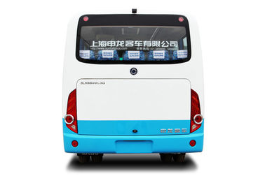 Autobús de la mano de la marca segunda de Shenlong mini, mini autobús escolar usado 19 Seat 95 kilómetros por hora de la velocidad máxima