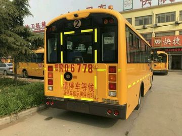 El diesel de LHD modela la escuela Van, pequeños autobuses escolares usados de la segunda mano con 37 asientos