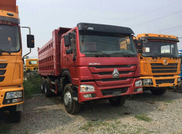 Camión volquete usado de la capacidad de carga útil de 30 toneladas, camiones de volquete usados marca de HOWO