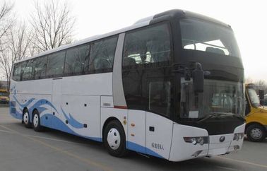 Autobús diesel usado estándar del motor del euro IV de Yutong con los asientos de 14 metros 25-69
