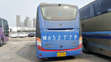 Los asientos de lujo azules utilizaron los autobuses 39 Seaters de Yutong motor diesel de Yuchai de 2010 años