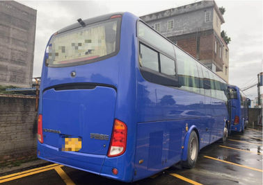 autobuses usados azul marino 45 Seat de 15000KG Yutong 2014 años LHD diesel con el aire/acondicionado