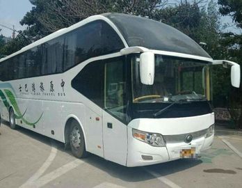 los 25L/Km Yutong usado de lujo transporta el autobús del pasajero del viaje del euro III de 53 asientos