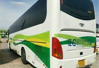 Autobús usado de Daewoo del autobús del pasajero del motor diesel de 55 asientos con el retardador ningún daño