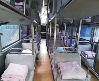 Yutong usado diesel manual transporta al coche Sleeper Bus los asientos de 2017 años 42 con la cama suave