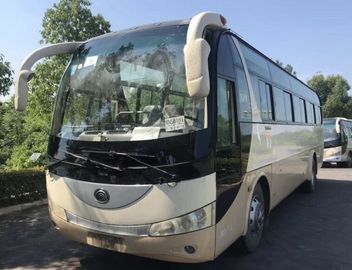 Los asientos del autobús turístico 47 de la segunda mano de 2010 años utilizaron el autobús del coche del modelo de Yutong Zk6100
